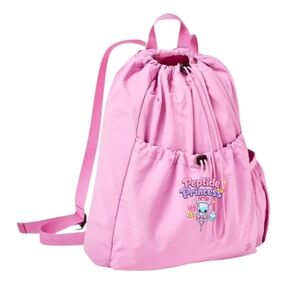 Pink all in motion Peptide Princess sling gym Backpack